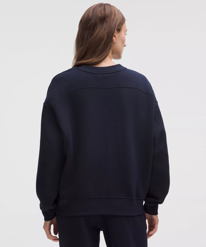 Perfectly Oversized Fleece Crew *Logo 3