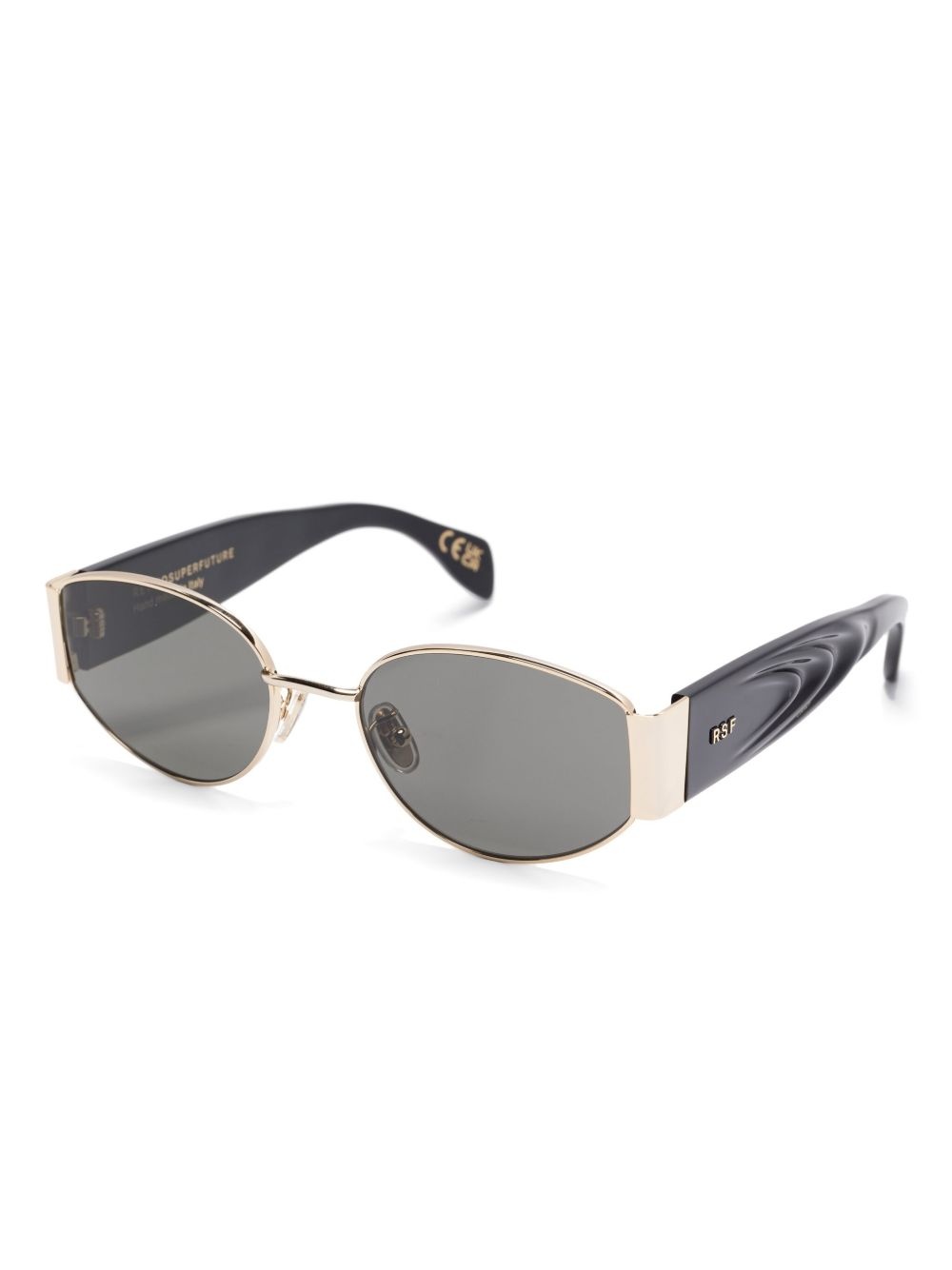 oval-frame sunglsses - 2