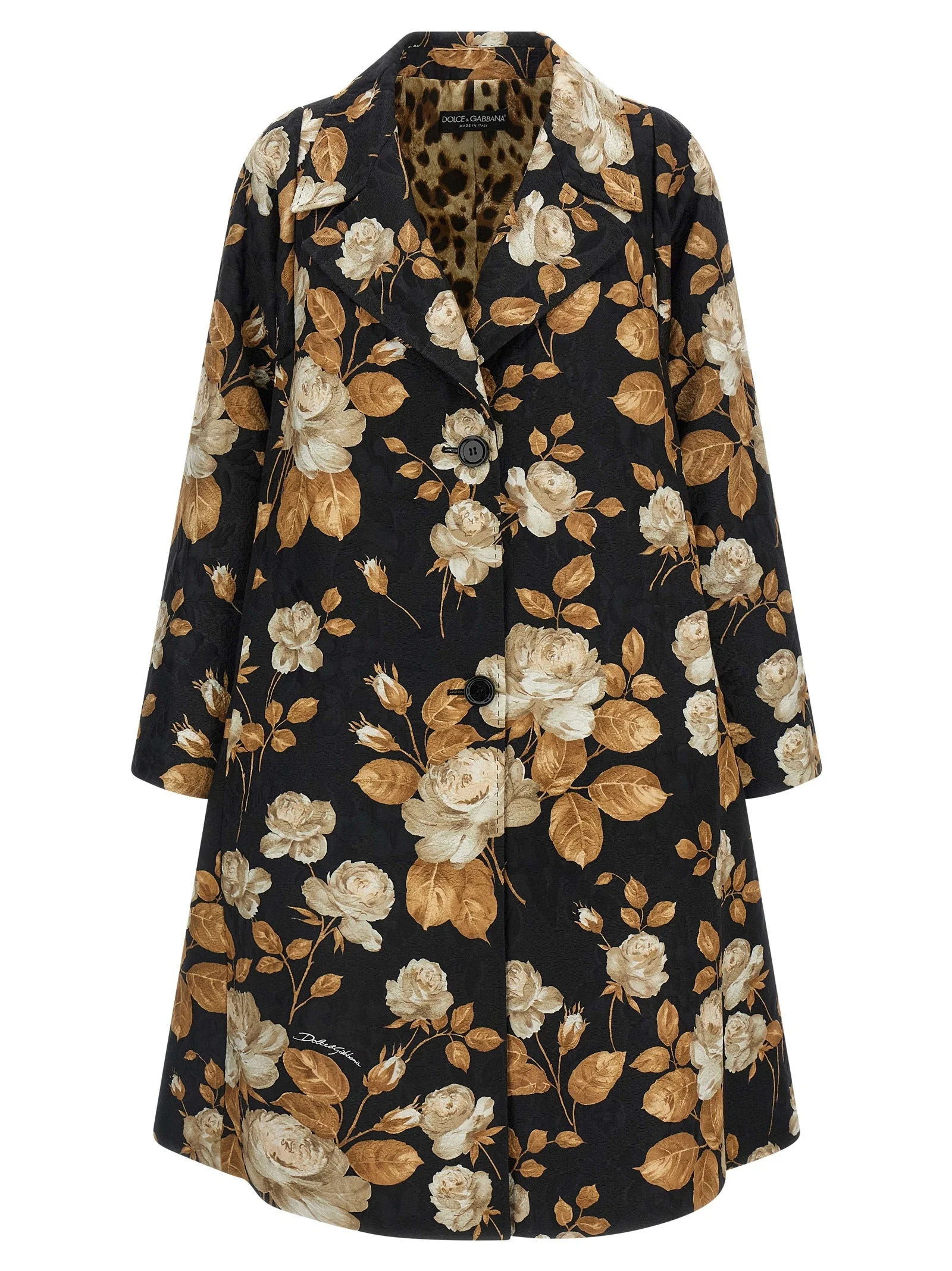 Dolce & Gabbana Women Brocade Coat - 1