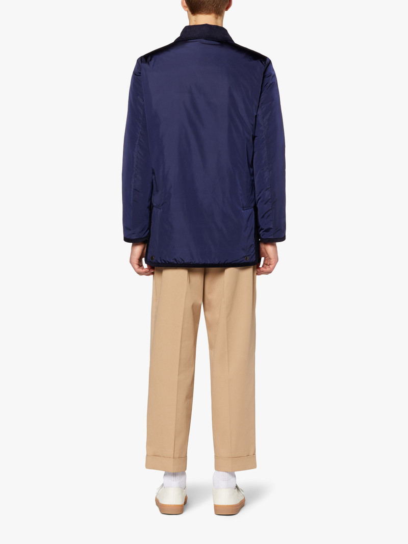 BRUNEL BLUE NYLON PADDOCK JACKET | GMC-104 3