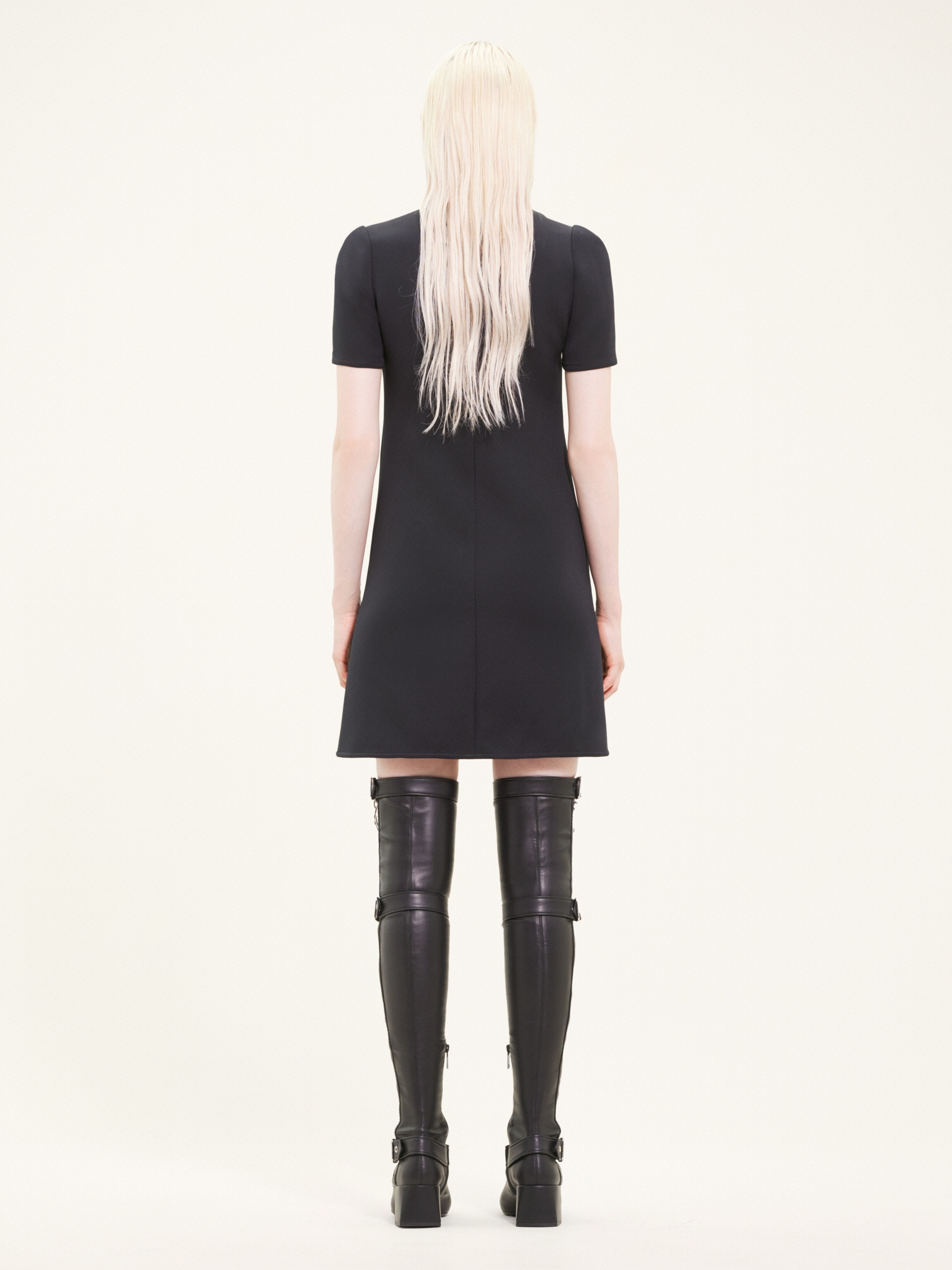 HOLISTIC BUCKLE TWILL DRESS - 4
