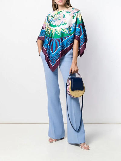 EMILIO PUCCI tailored flared trousers outlook