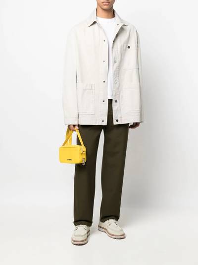 JACQUEMUS multiple-pocket organic cotton jacket outlook