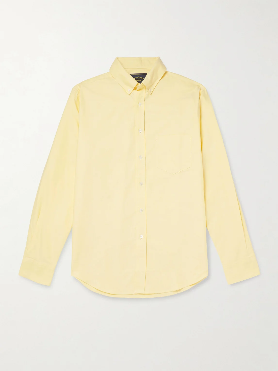 Belavista Button-Down Collar Cotton Shirt - 1