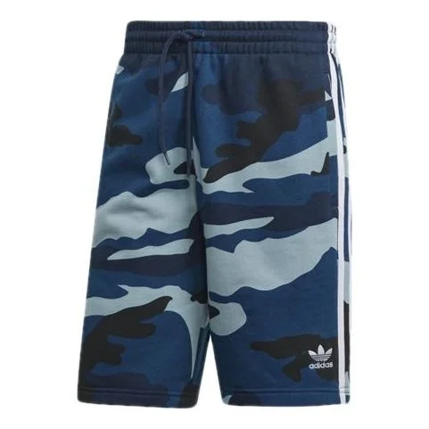 adidas MENS Originals Camo Shorts Blue/Camouflage DV2046 - 1