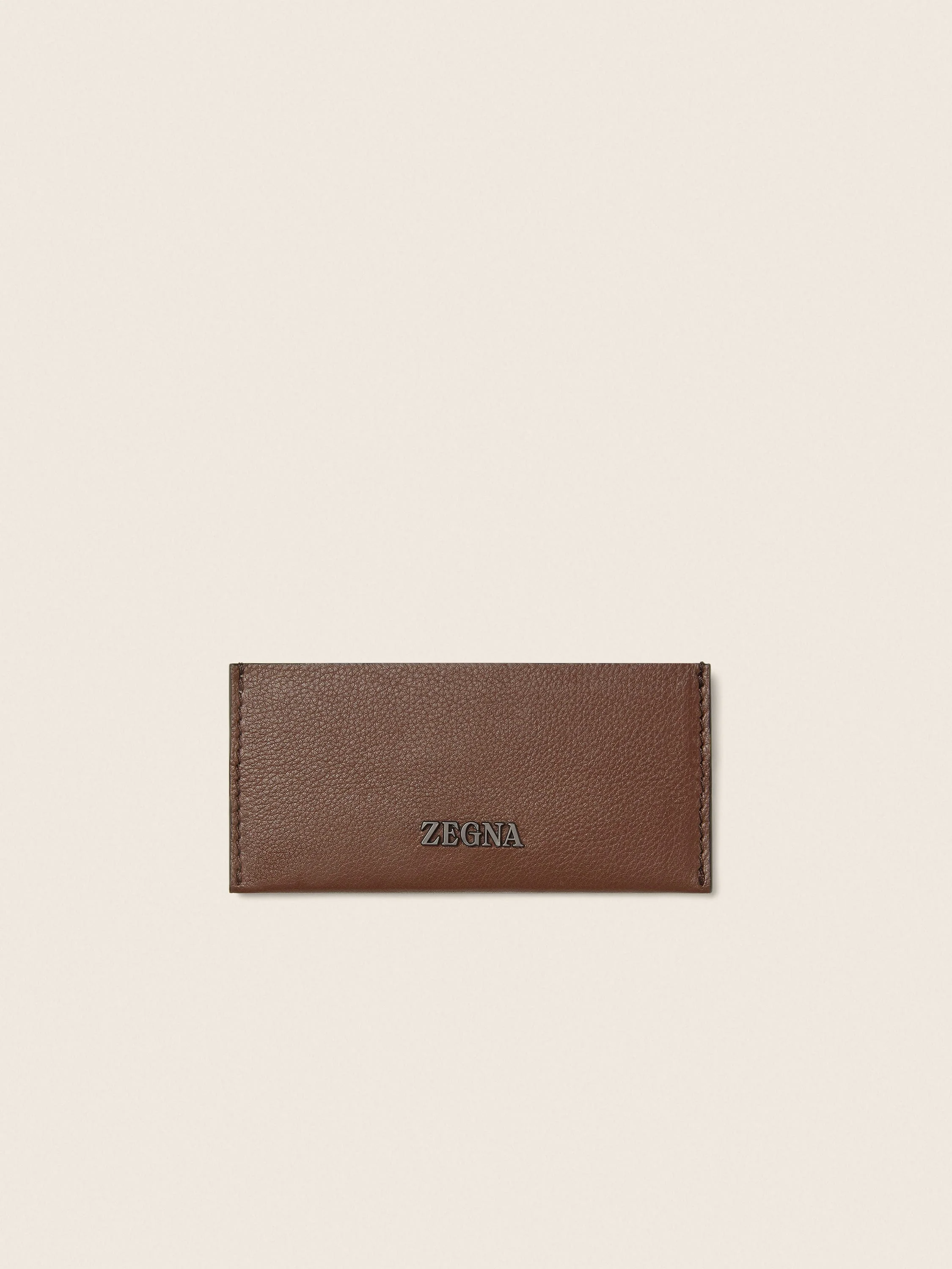 BROWN SECONDSKIN CARD CASE - 1