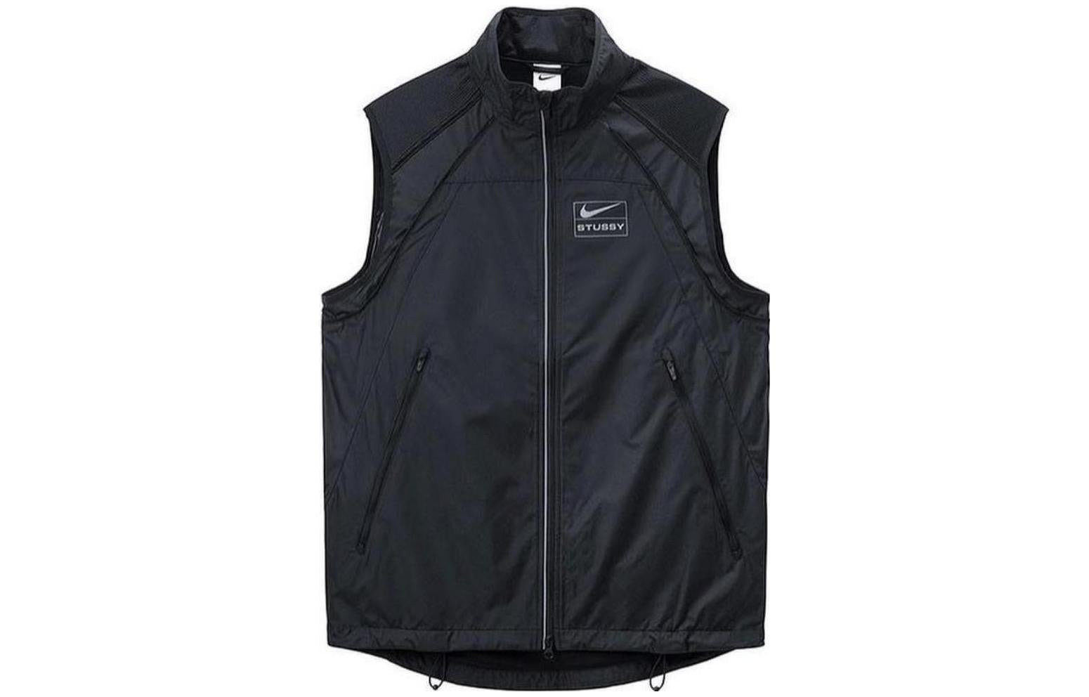 Nike x Stussy FW22 Track Jacket 'Black' DO5305-010 - 2
