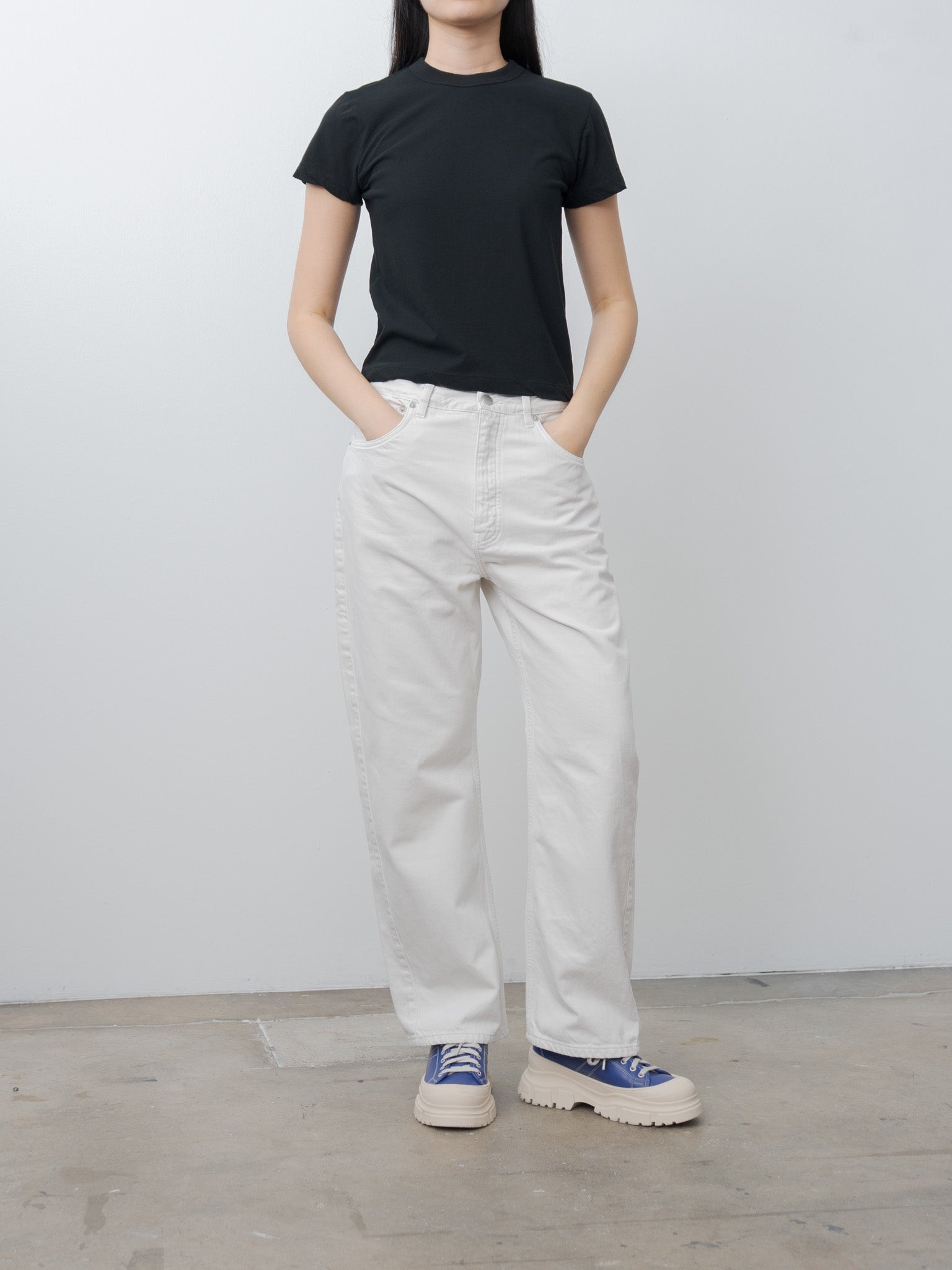 Fresca Single Jersey Tight Fit T-Shirt - Black - 6