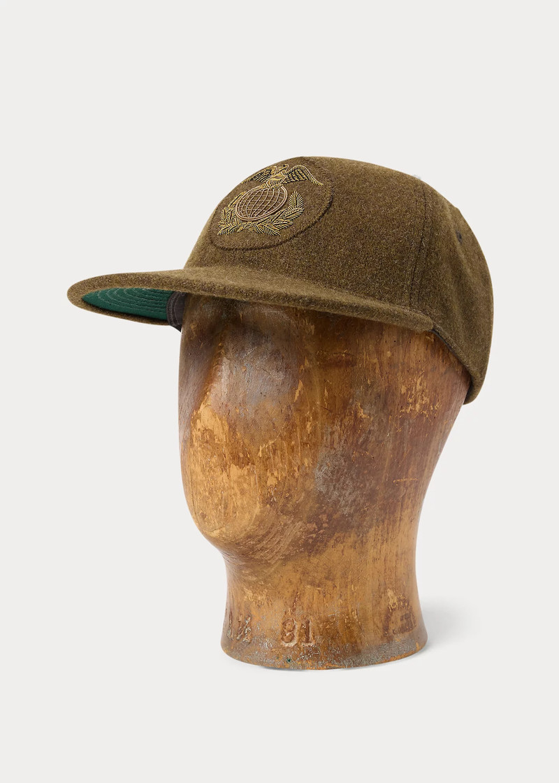 Bullion Wool-Blend Ball Cap 1