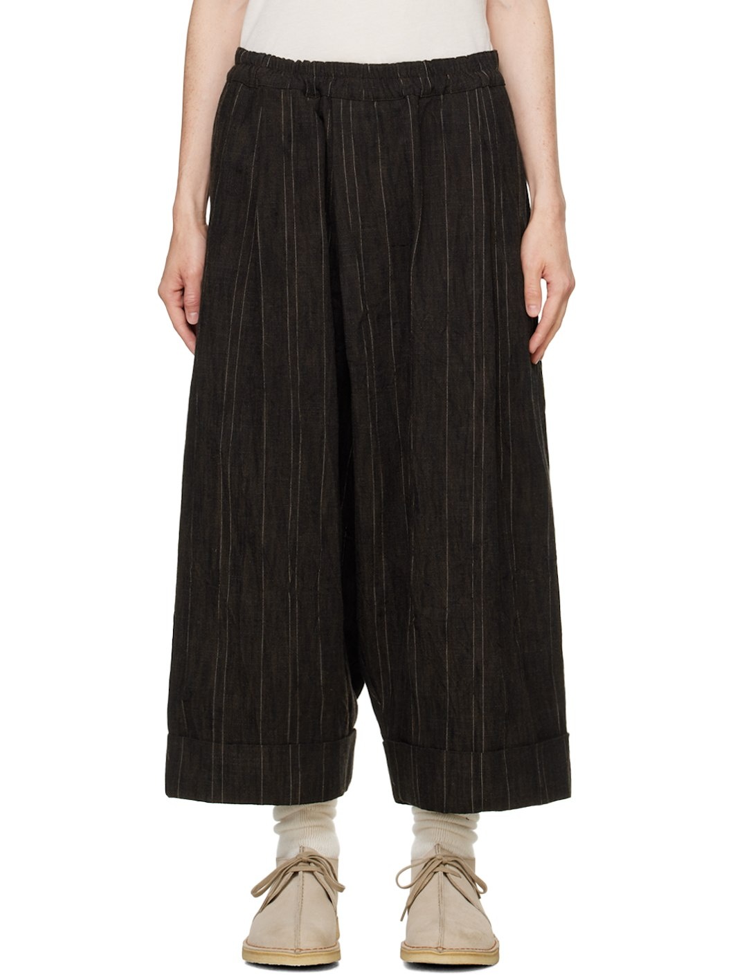 Brown 'The Baker' Trousers - 1