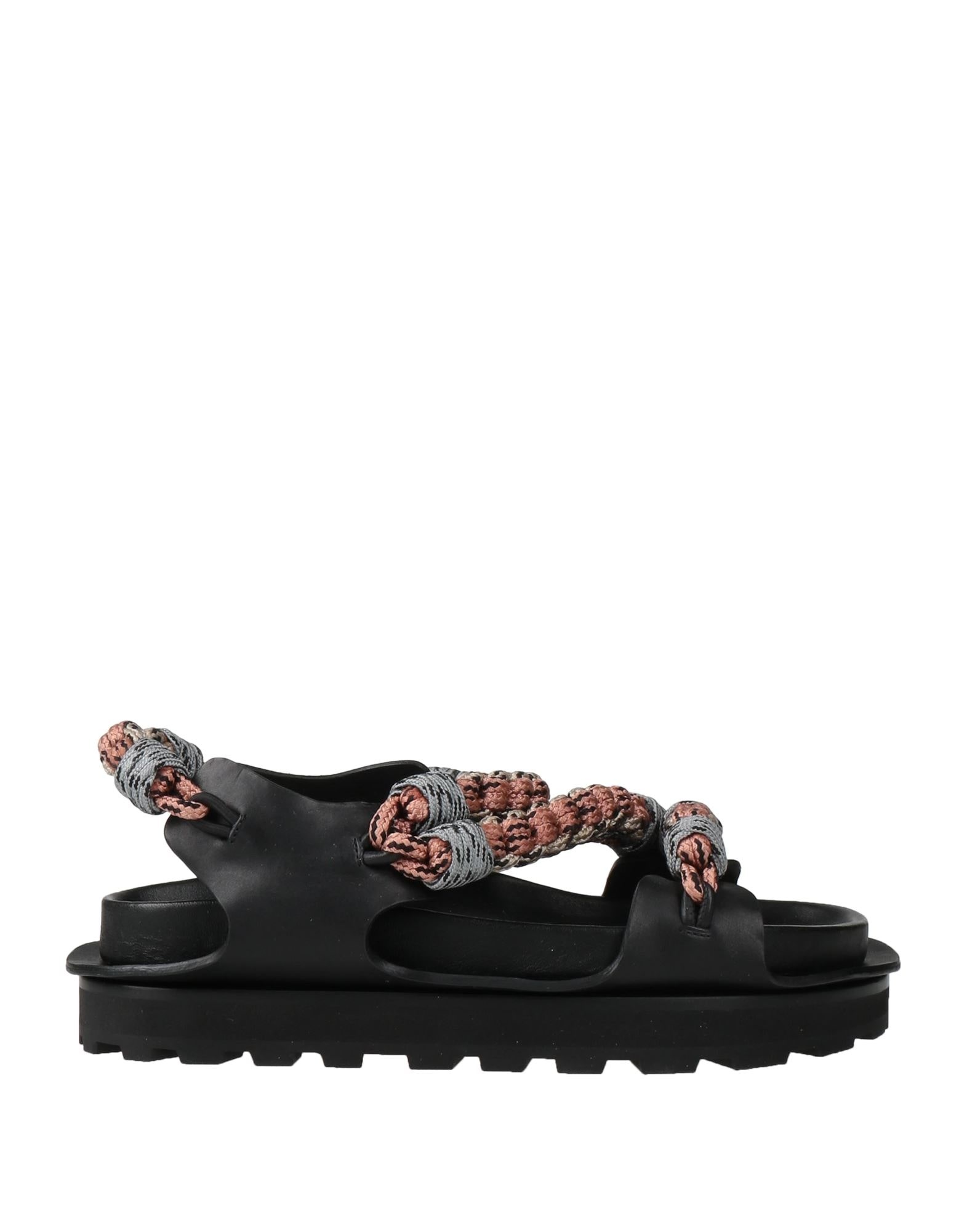 Black Women's Sandals - 1