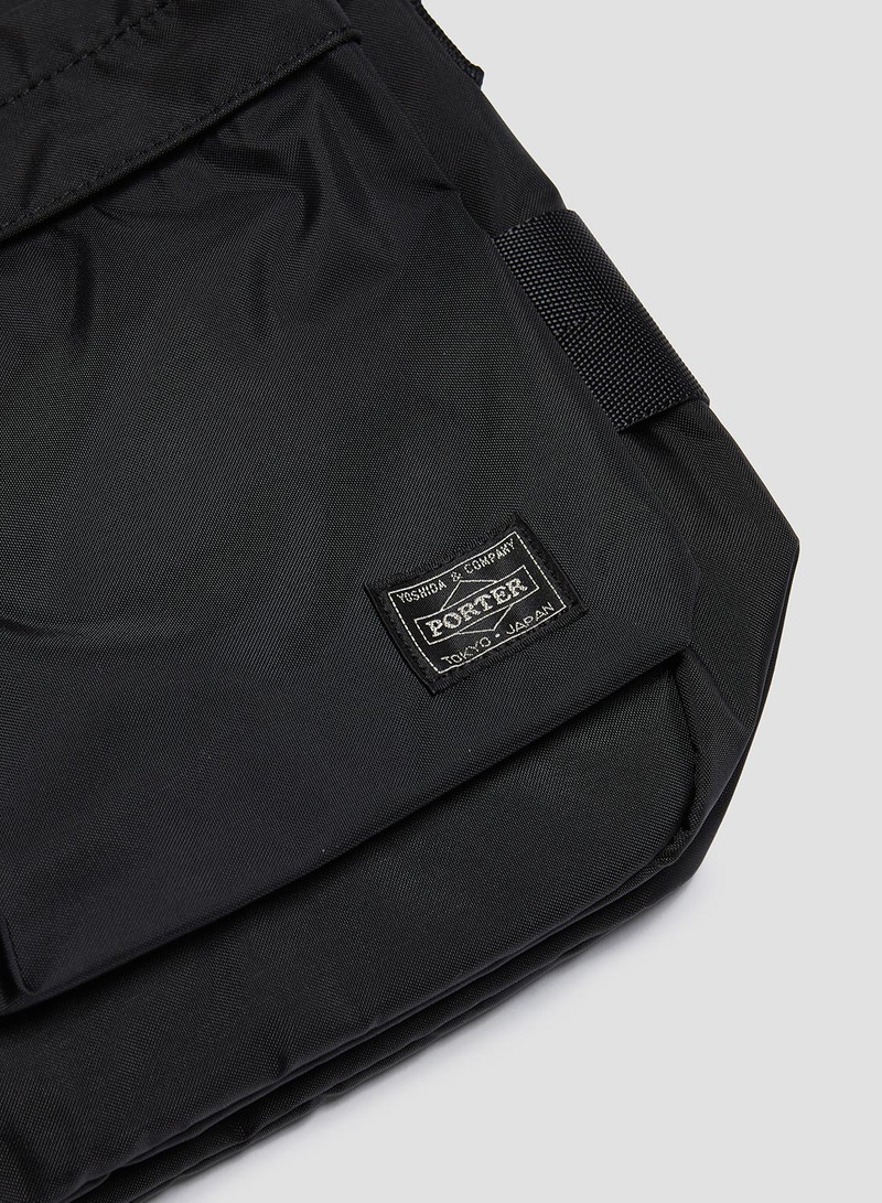 Nigel Cabourn Porter-Yoshida & Co Force Shoulder Bag in Black outlook