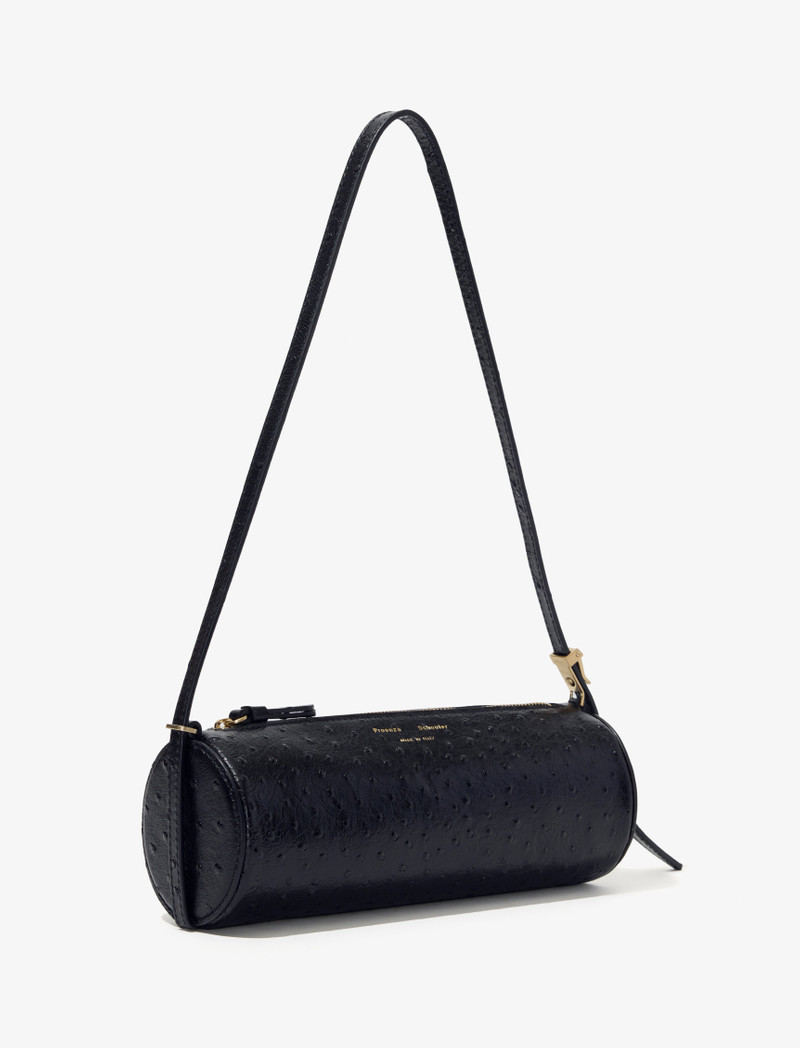 Silo Bag in Ostrich Embossed Calf 4