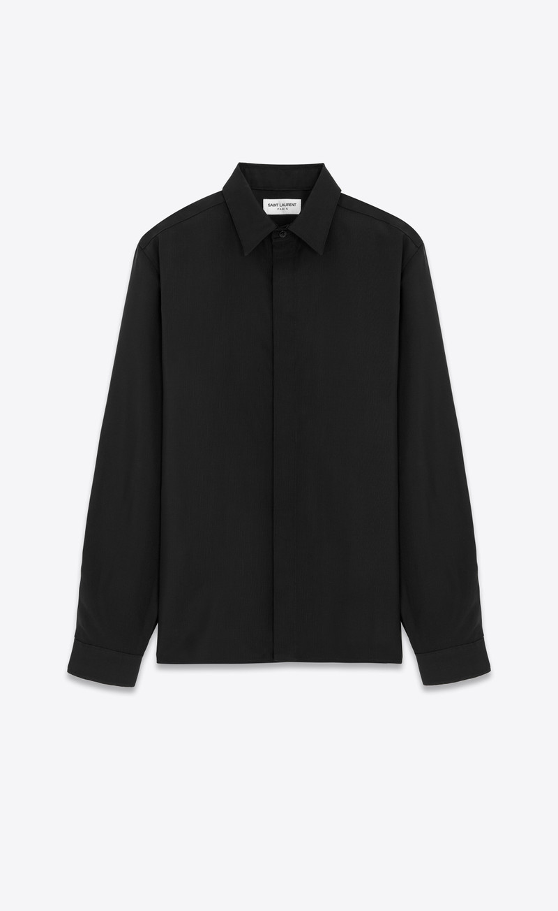 shirt in faille - 1