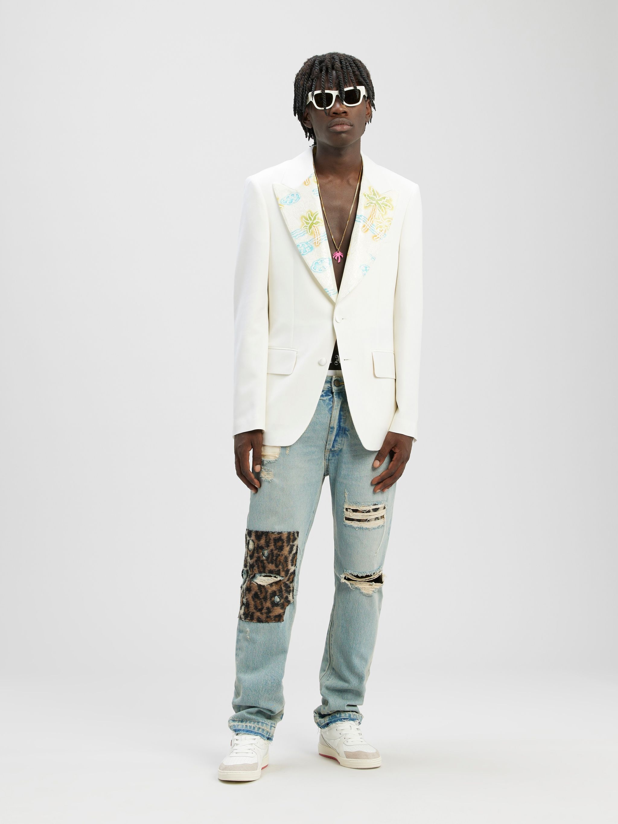 SHOW PALM SUIT BLAZER - 2