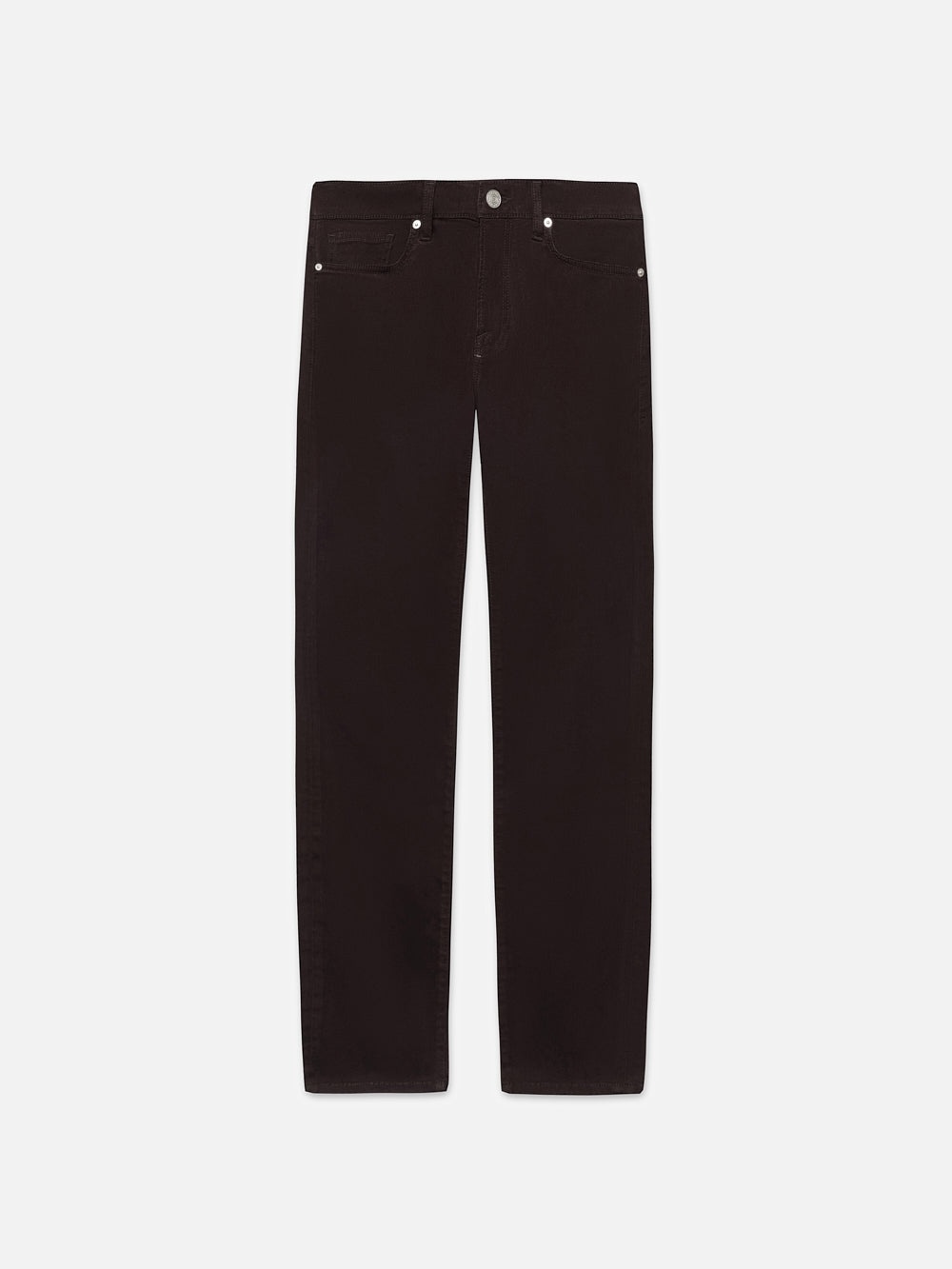 L'Homme Slim Brushed Twill in Washed Black - 1