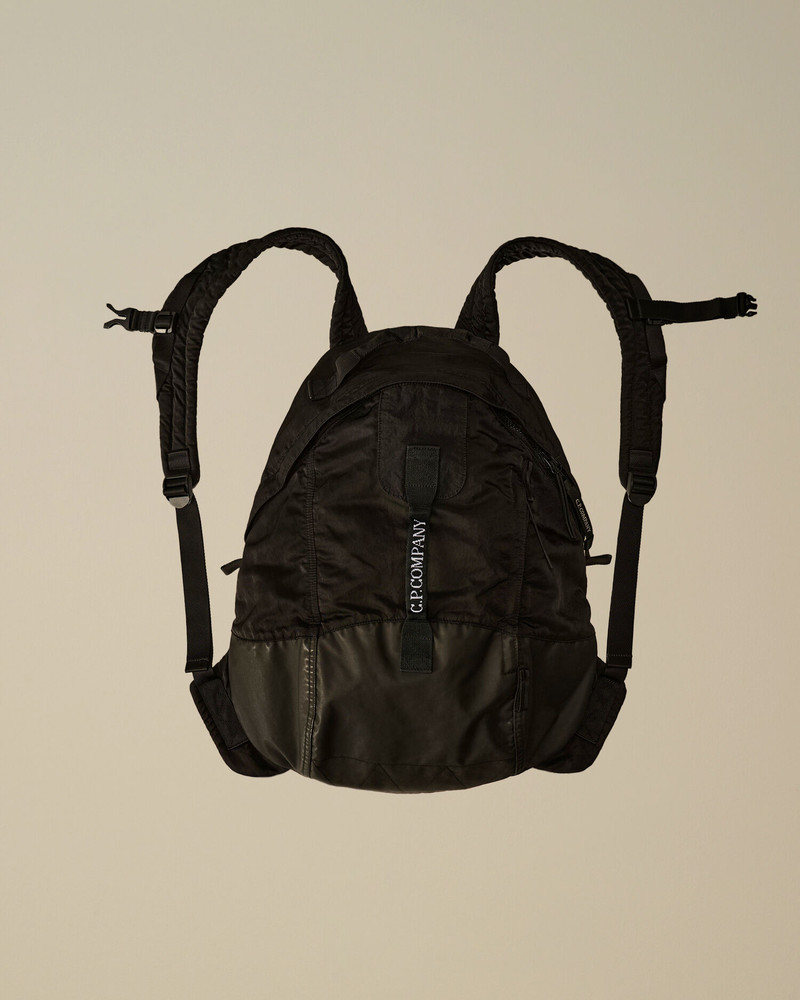 Nylon B Rounded Backpack 1