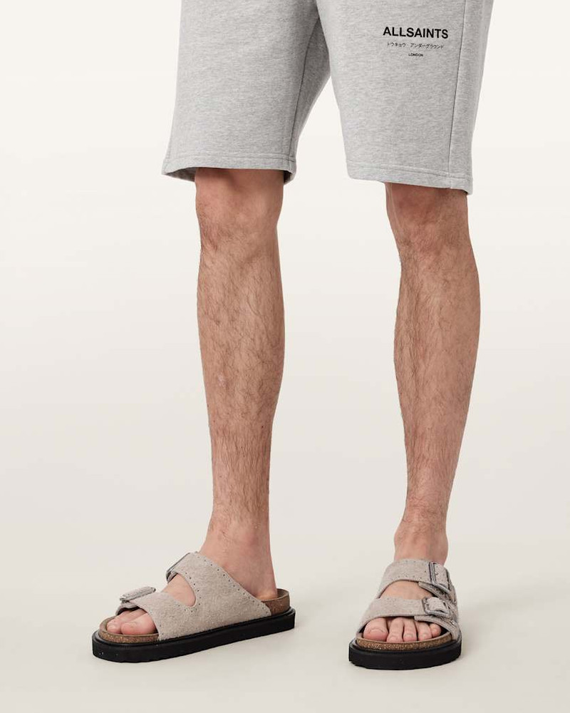 RANDAL LEATHER BUCKLE SANDALS 5