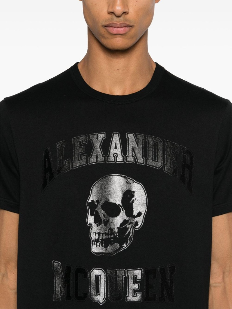 faded-logo cotton t-shirt 5