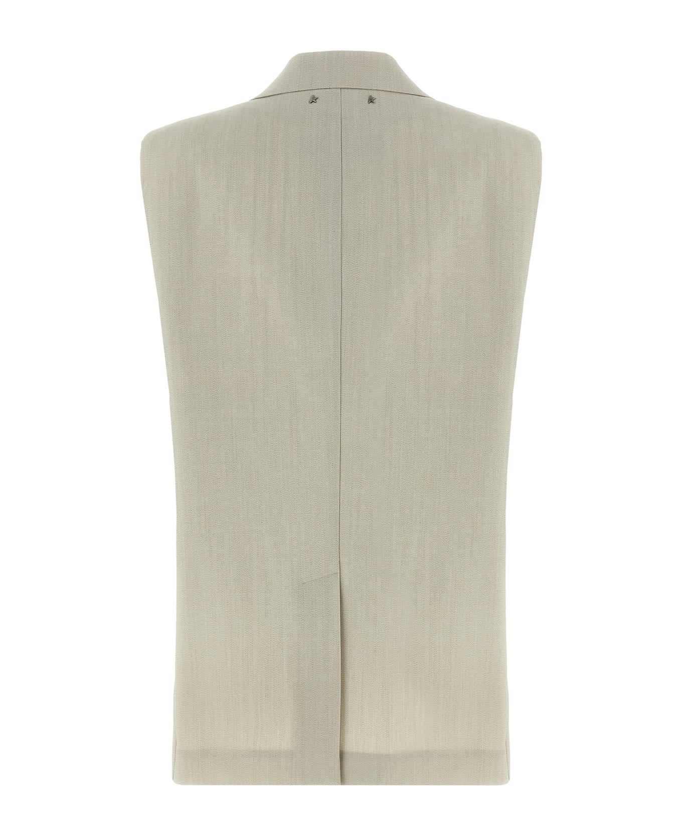 ベスト・ジレ Golden  'Nicole' vest (GWP02198P00187155107 55107) GOLDEN GOOSE 'Nicole' vest Beige (Golden Goose/ベスト・ジレ
