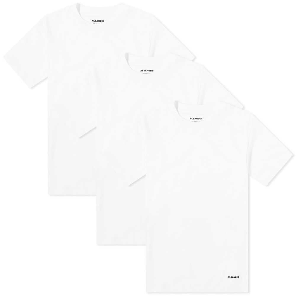 Jil Sander Plus Regular Fit Tee - 3 Pack - 1