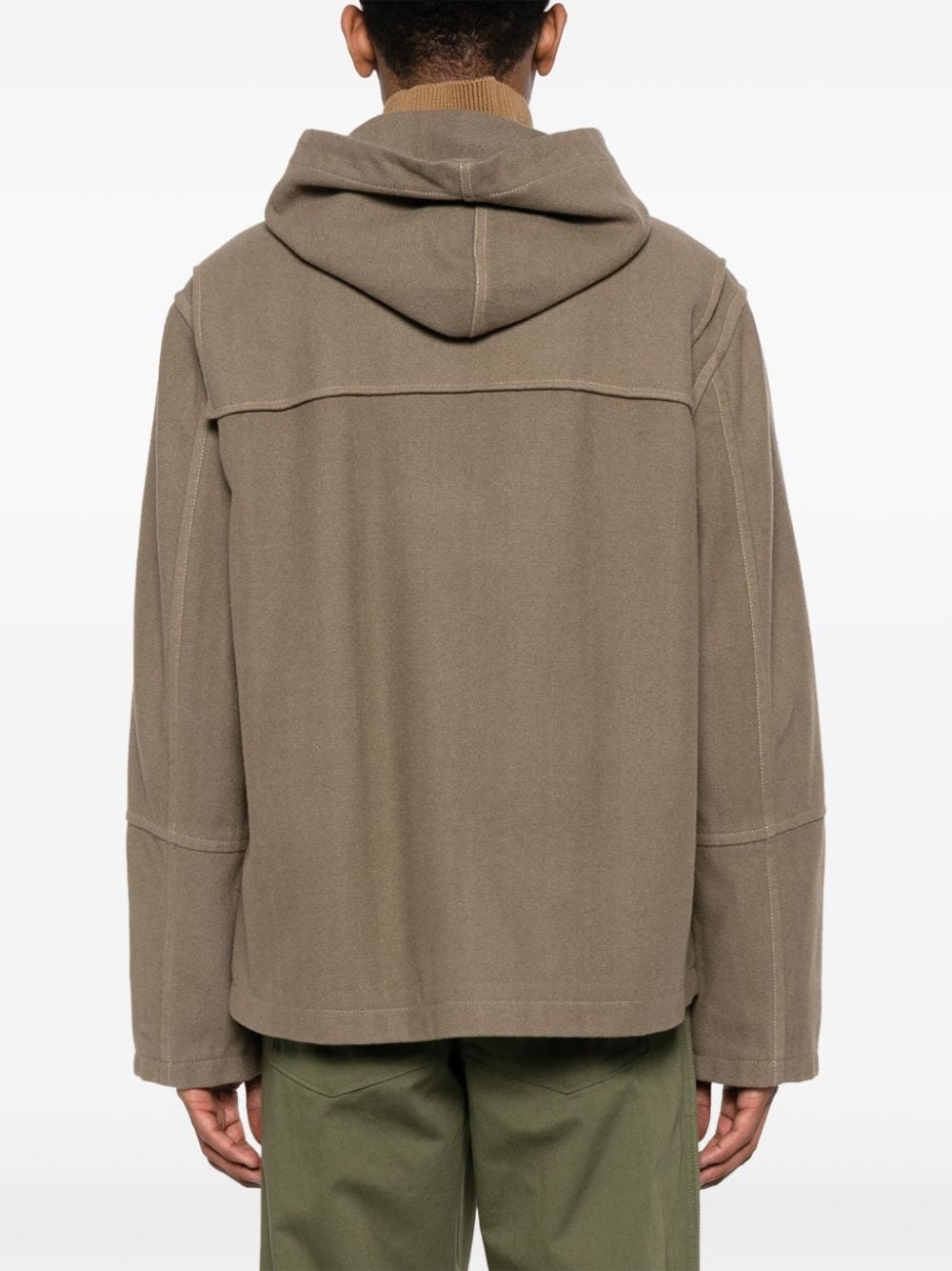 cropped duffel jacket - 4