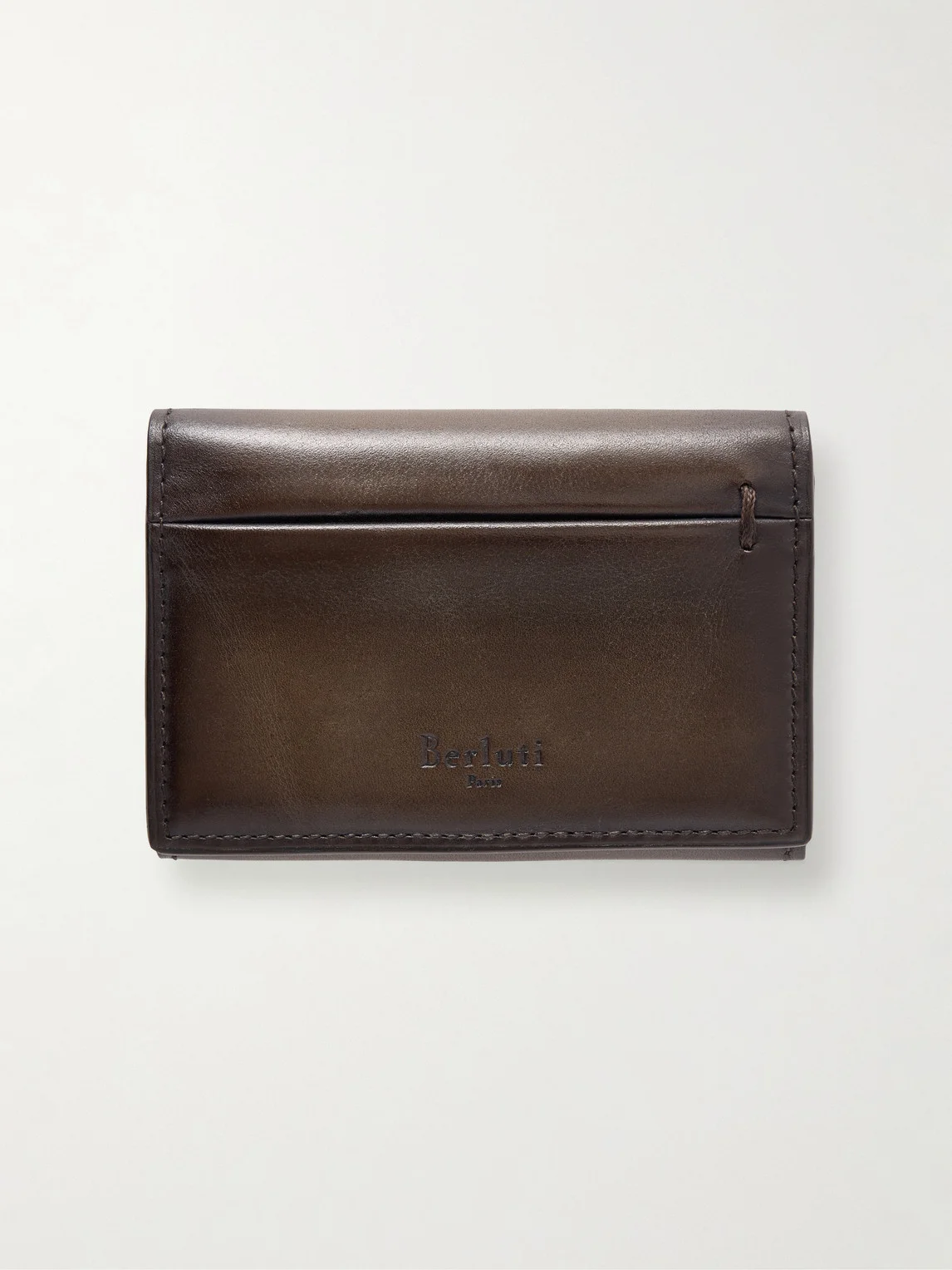 Imbuia Gaspard Venezia Leather Cardholder - 1