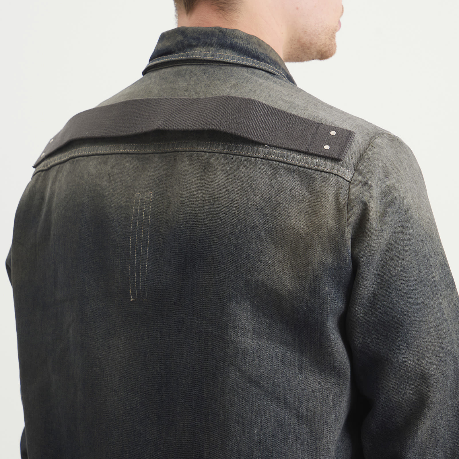 Rick Owens Fogpocket Denim Shirt - 5