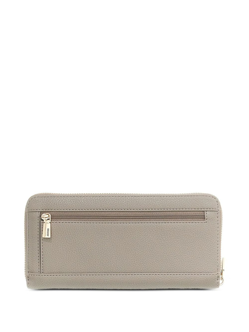 GUESS USA Laurel triangle-logo maxi wallet outlook