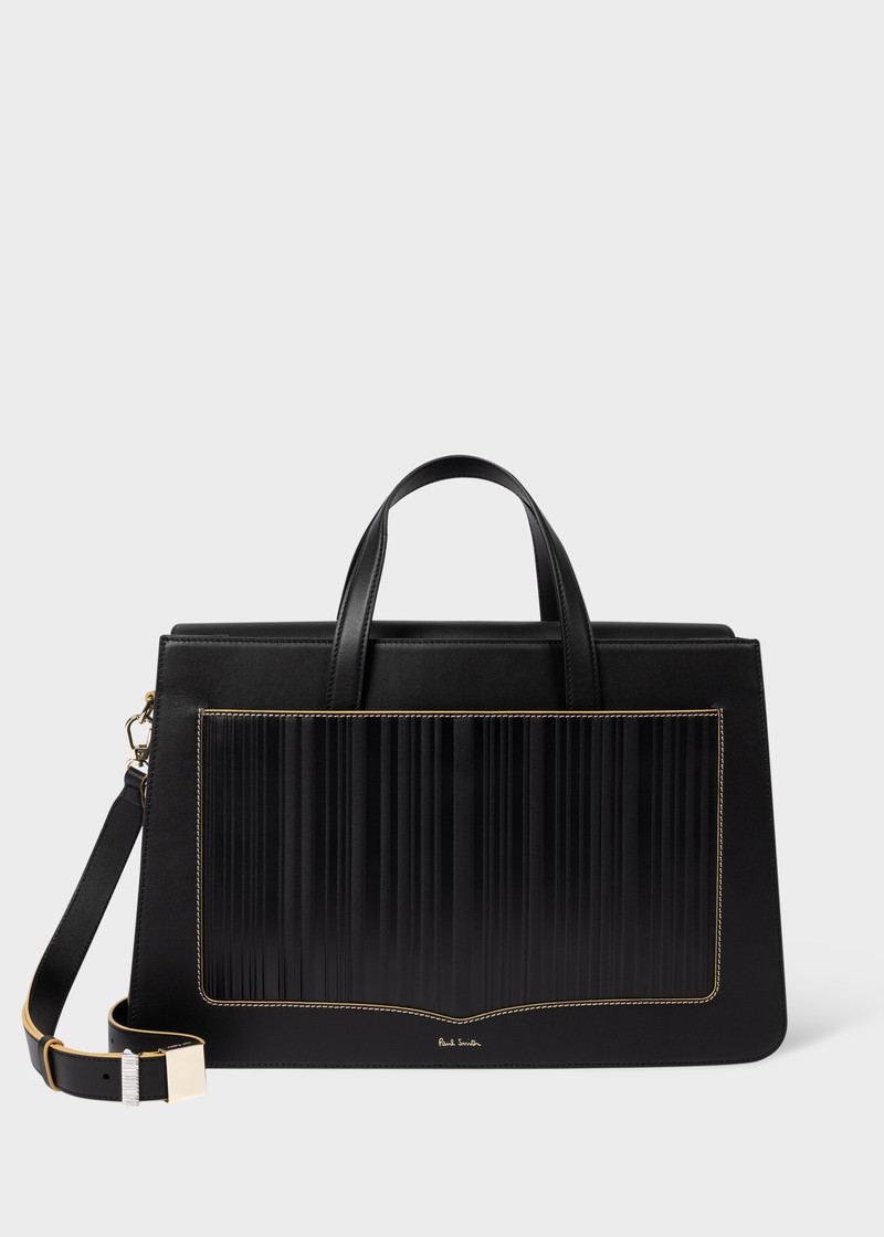 Women's 'Shadow Stripe' Leather Folio 1