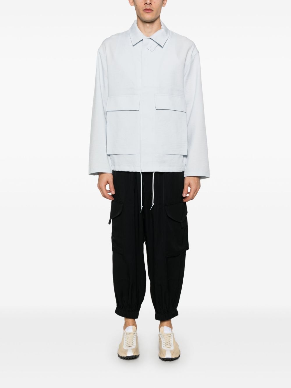 twill cargo pants - 2
