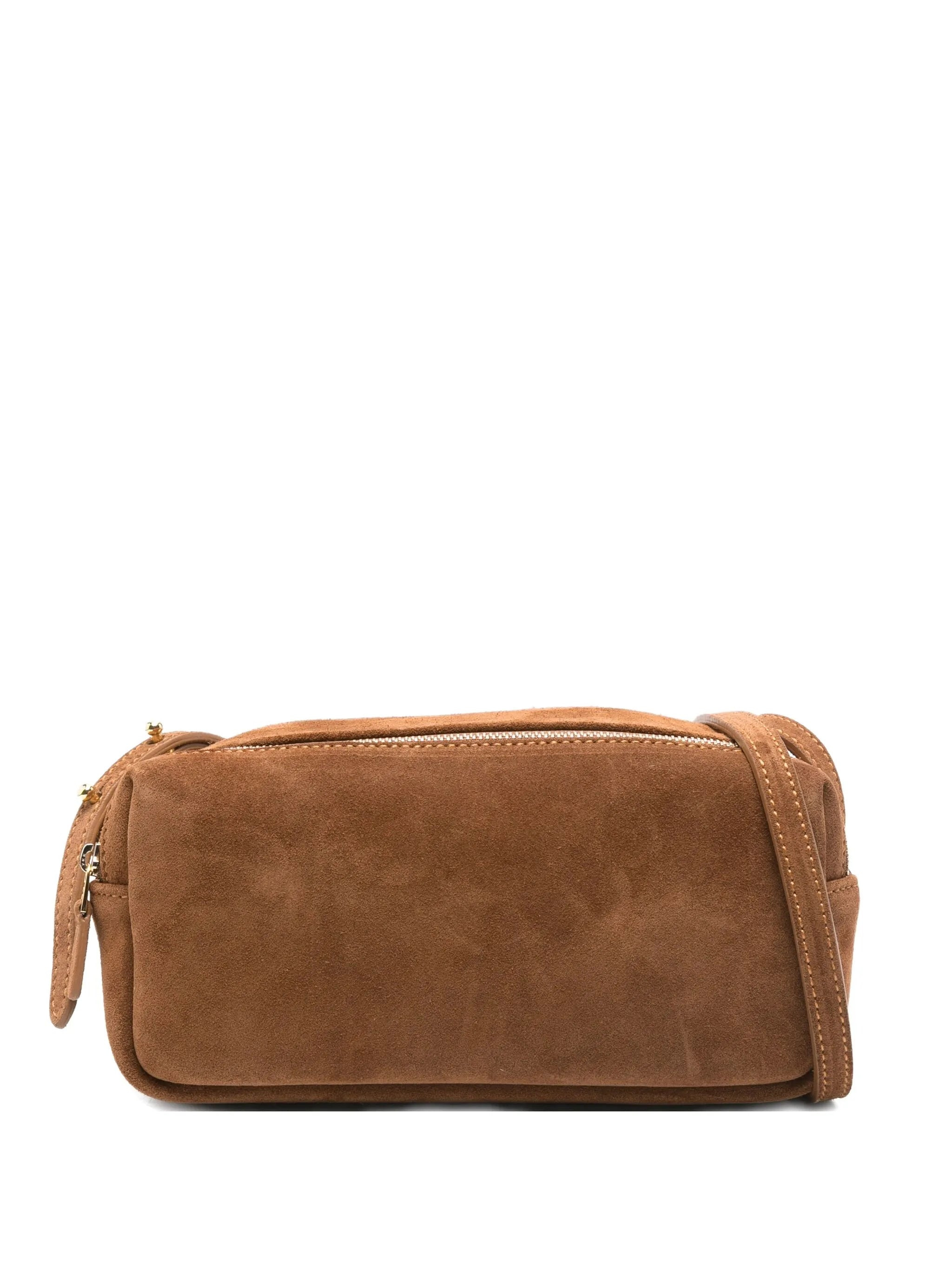 Elleme Mini Trousse Suede Double-zip Shoulder Bag - 1