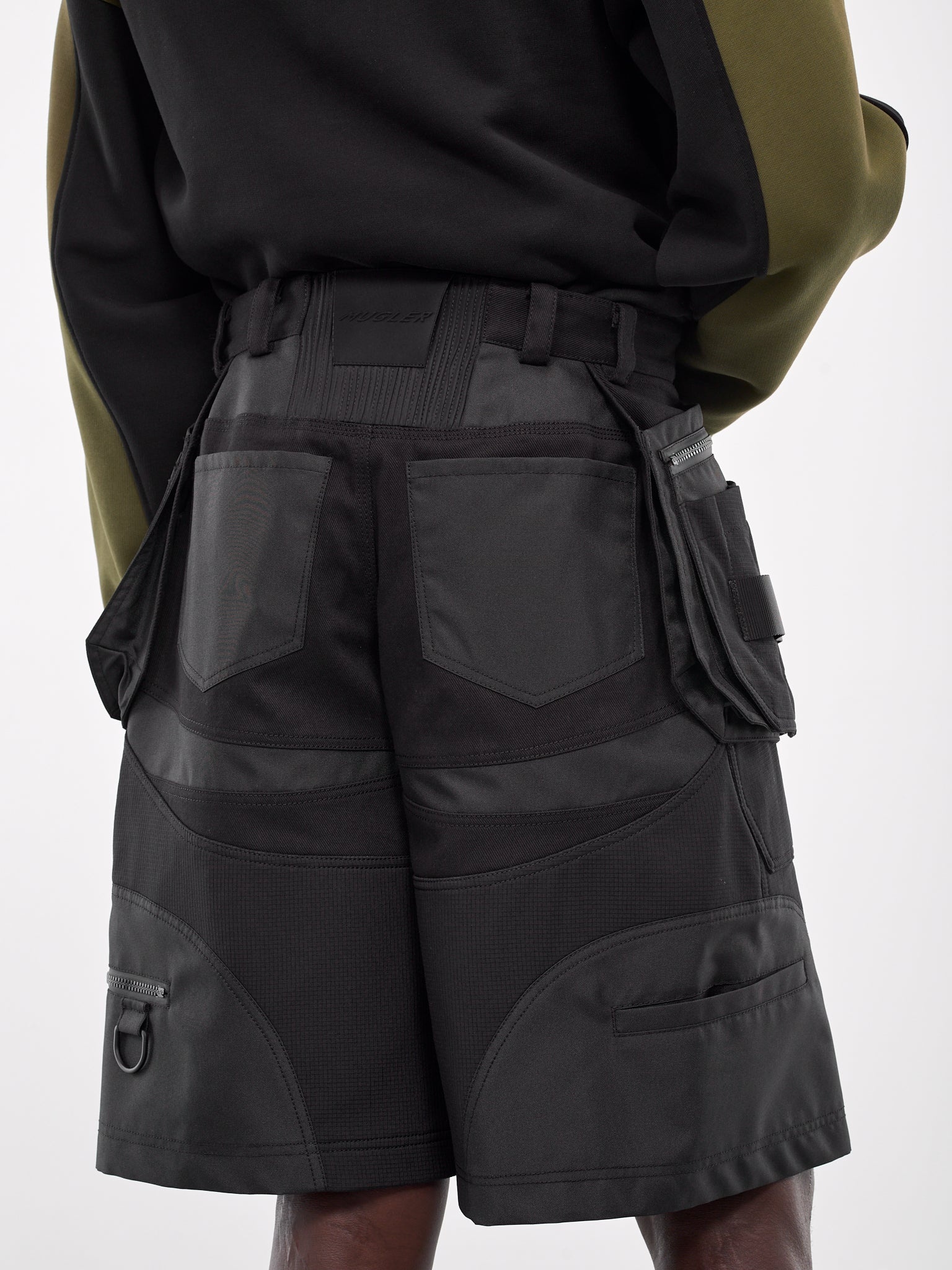 Technical Fabric Cargo Shorts - 5