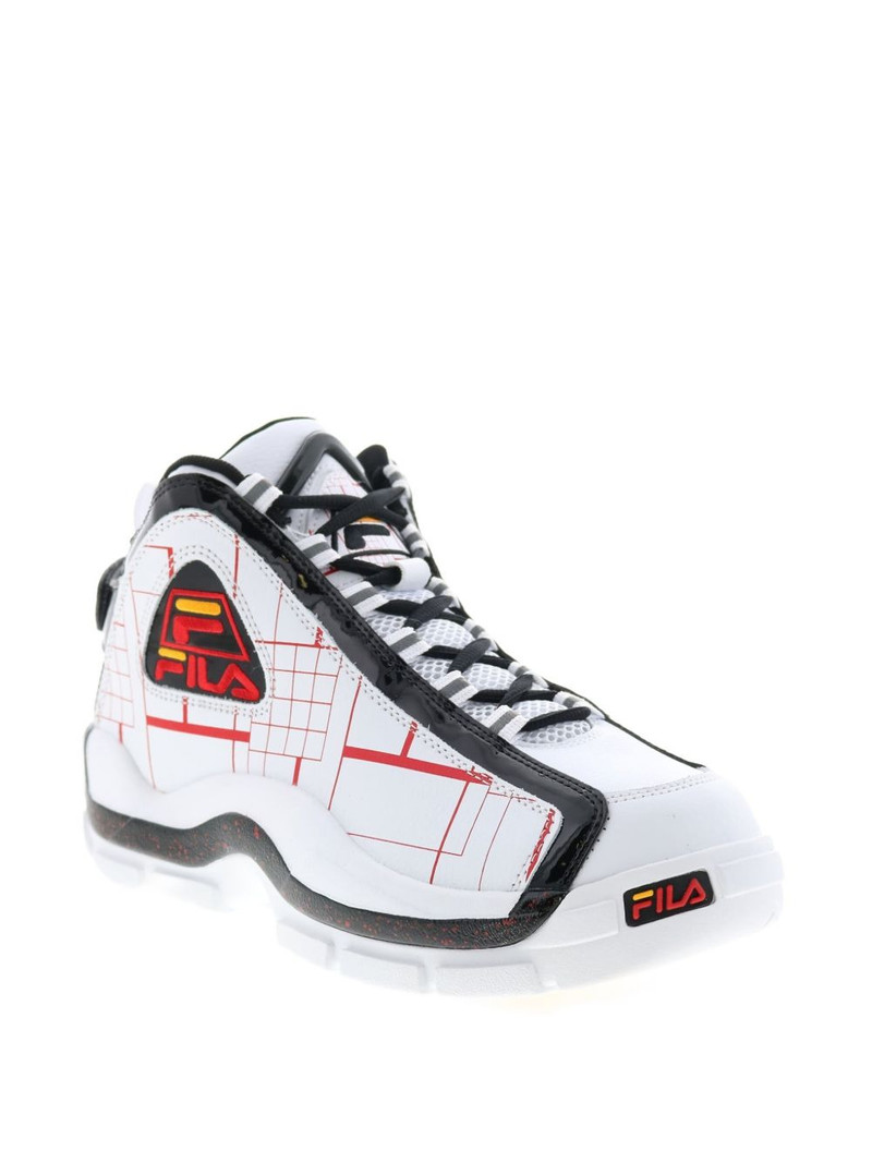 FILA Grant Hill 2 Grid "White/Black/Gold Fusion" sneakers outlook