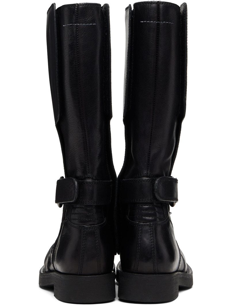 Black Biker Boots 2