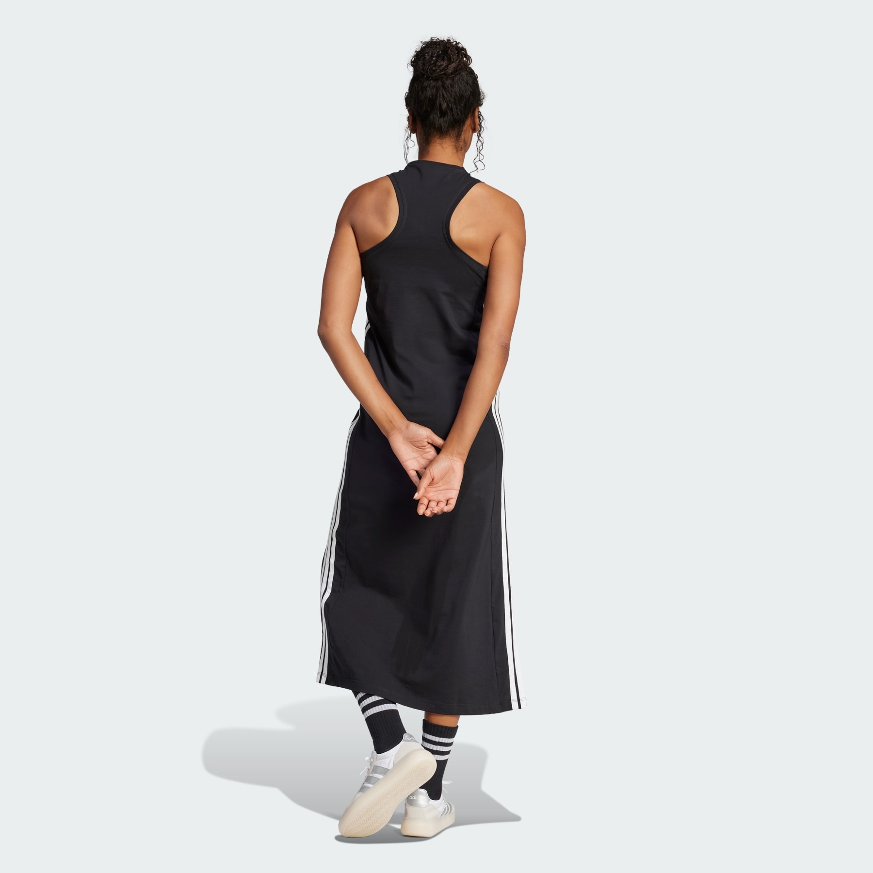 Essentials 3-Stripes Long Racerback Dress - 3