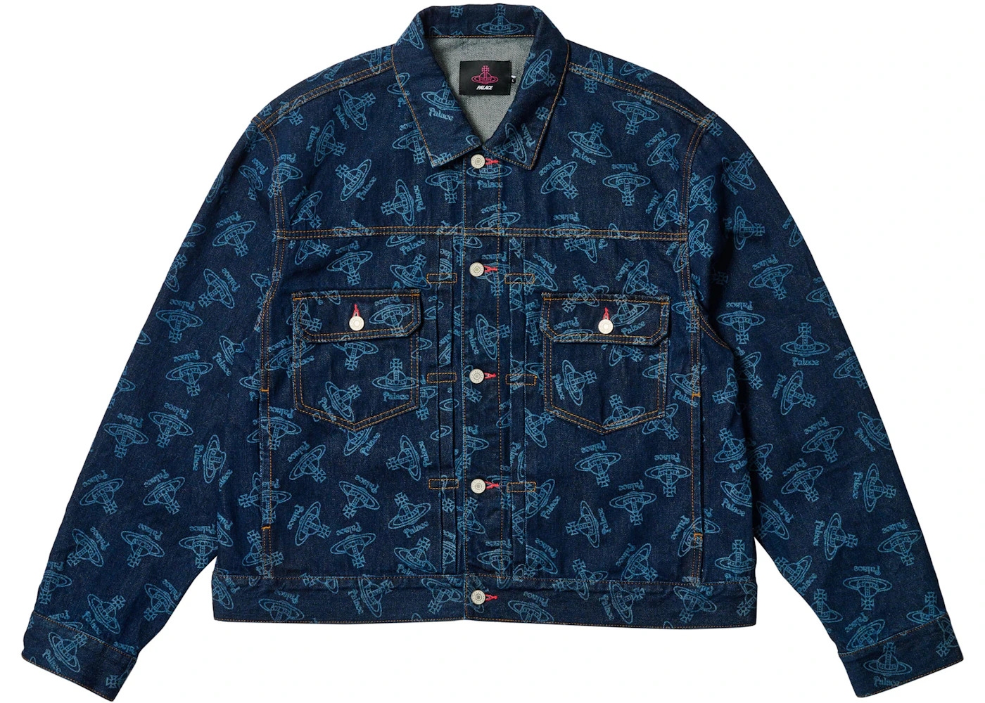 Palace x Vivienne Westwood Denim Jacket Indigo - 1