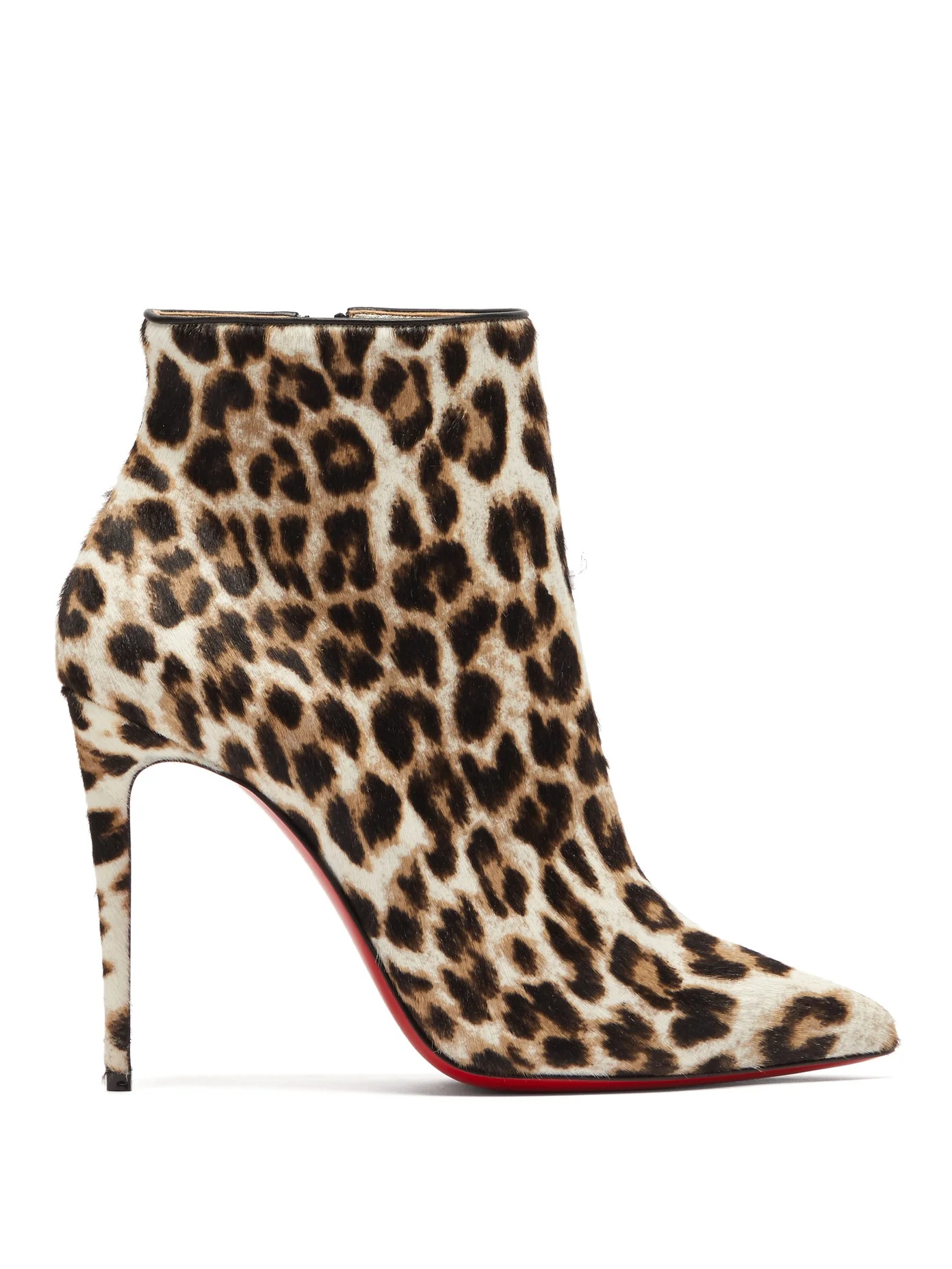 So Kate Booty 100 leopard-print calf-hair boots - 1