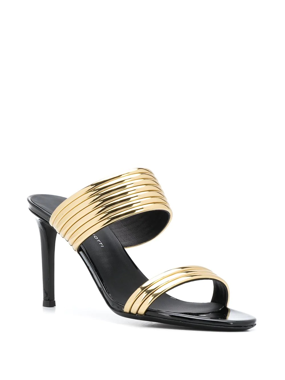 metallic sandals - 2