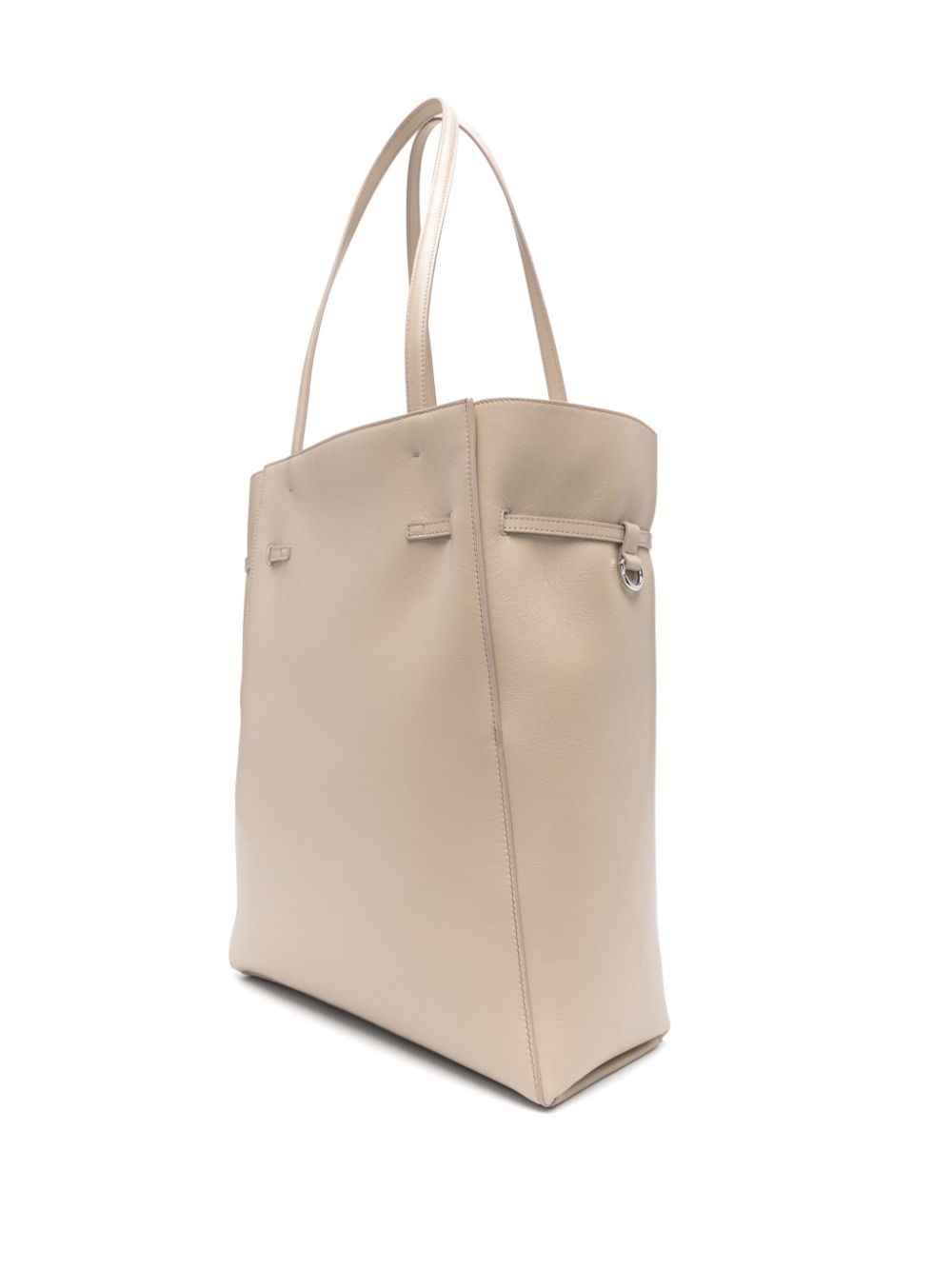 medium Voyou leather tote bag - 3