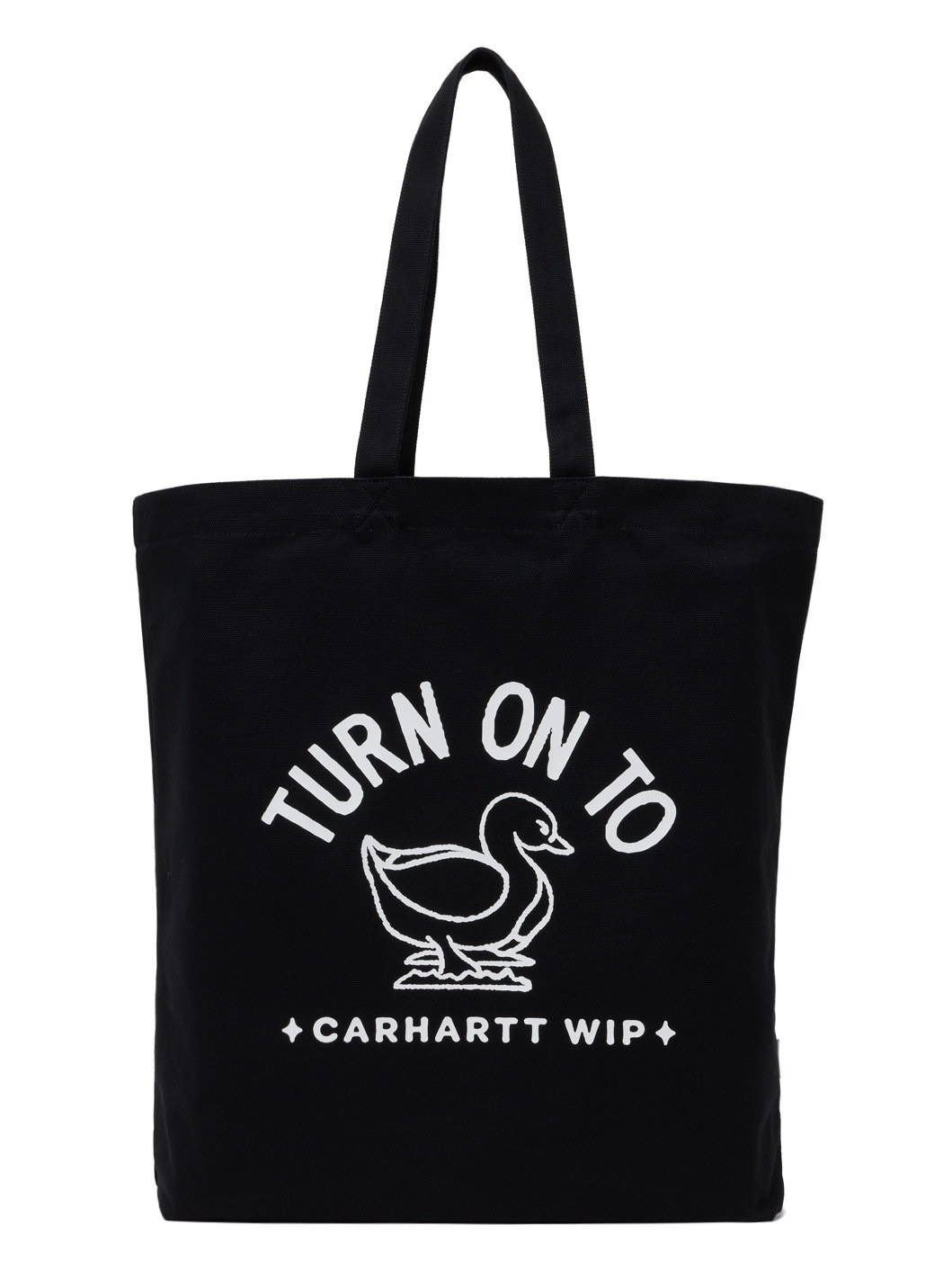 Black Stamp Tote - 1