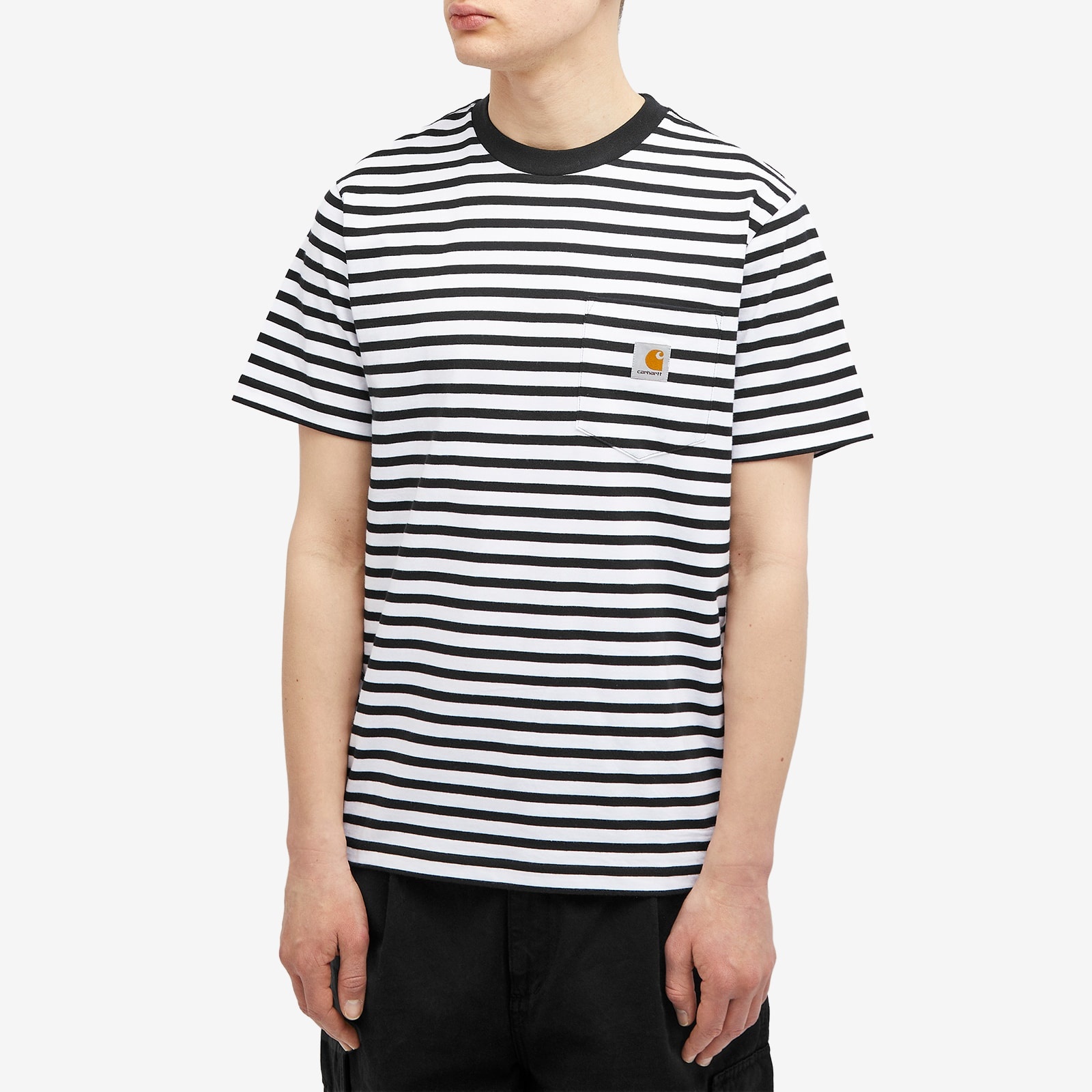 Carhartt WIP Seidler Stripe Pocket T-Shirt - 2