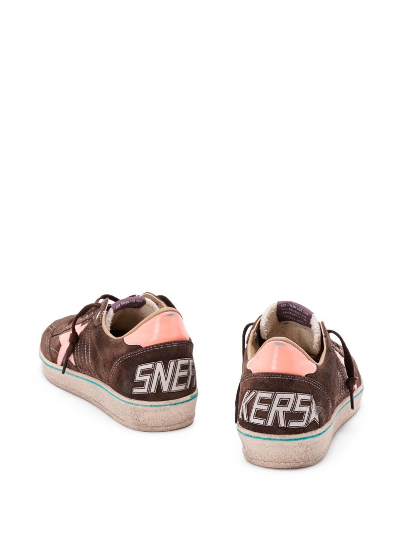 Golden Goose star-applique suede sneakers outlook