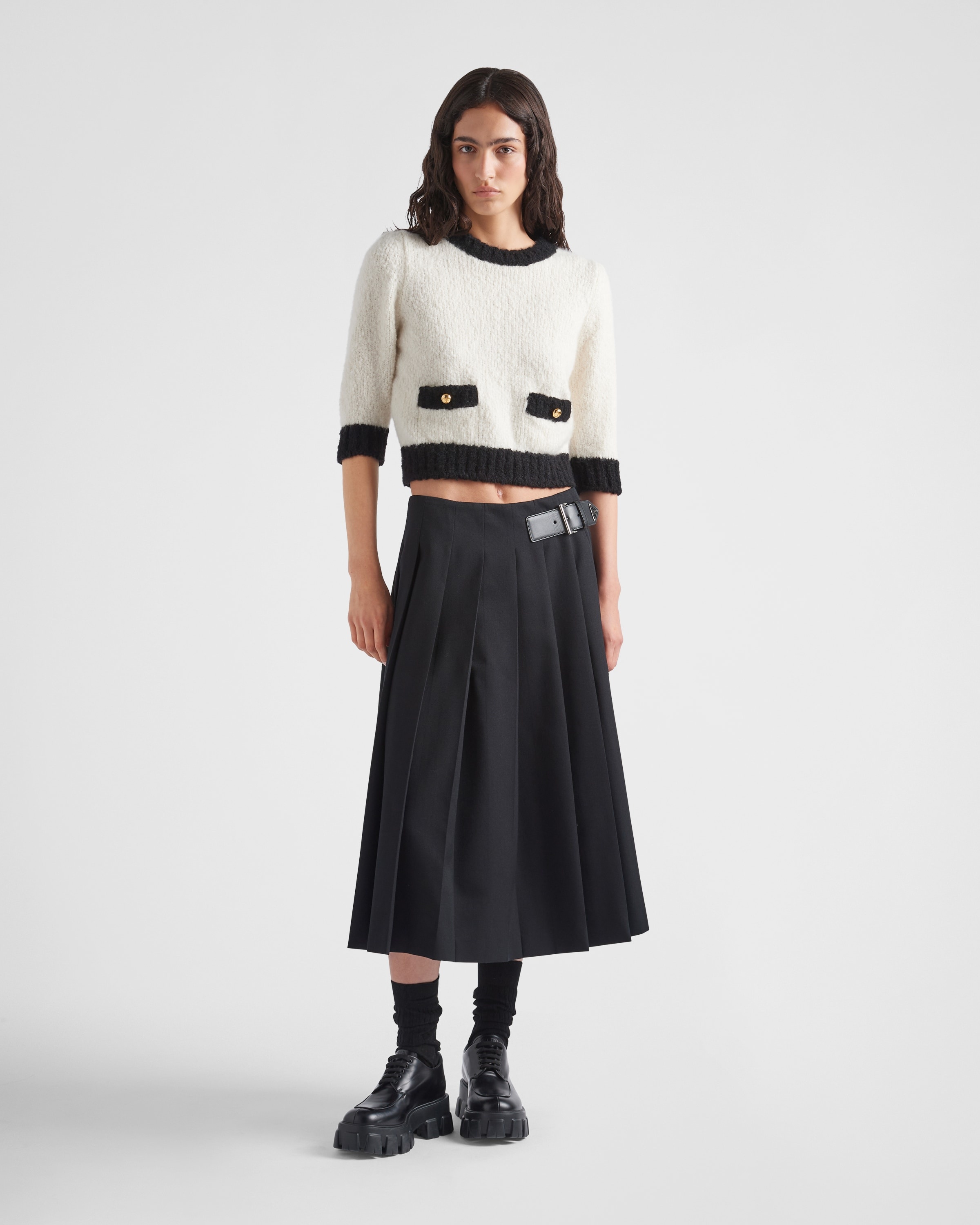 Cashmere and silk crew-neck sweater - 2