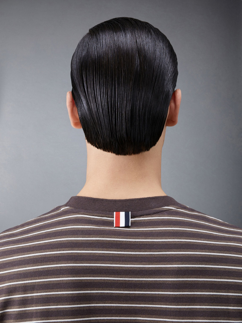 Stripe Jersey Short Sleeve Tee 4