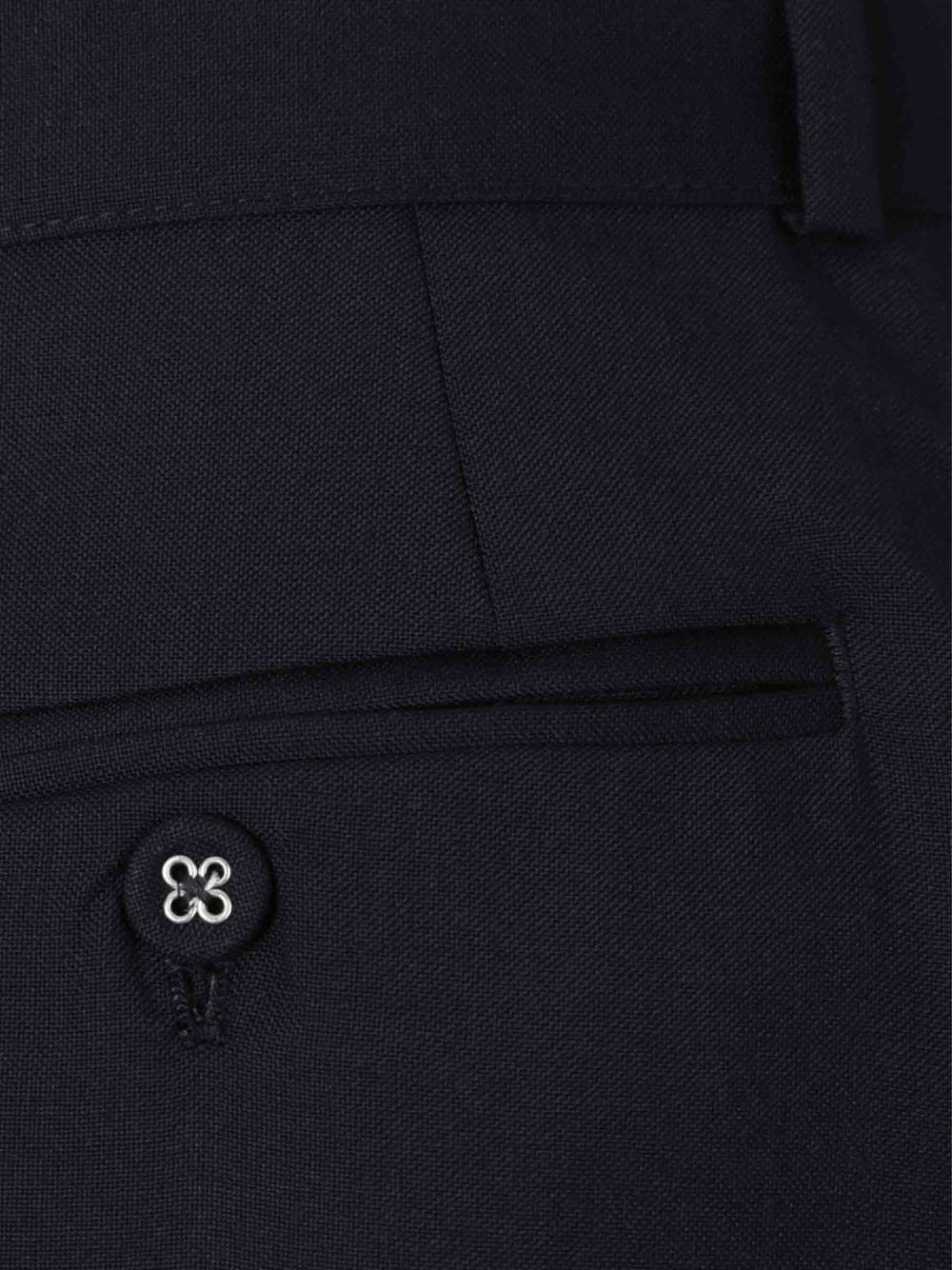 pleated belted trousers - 3