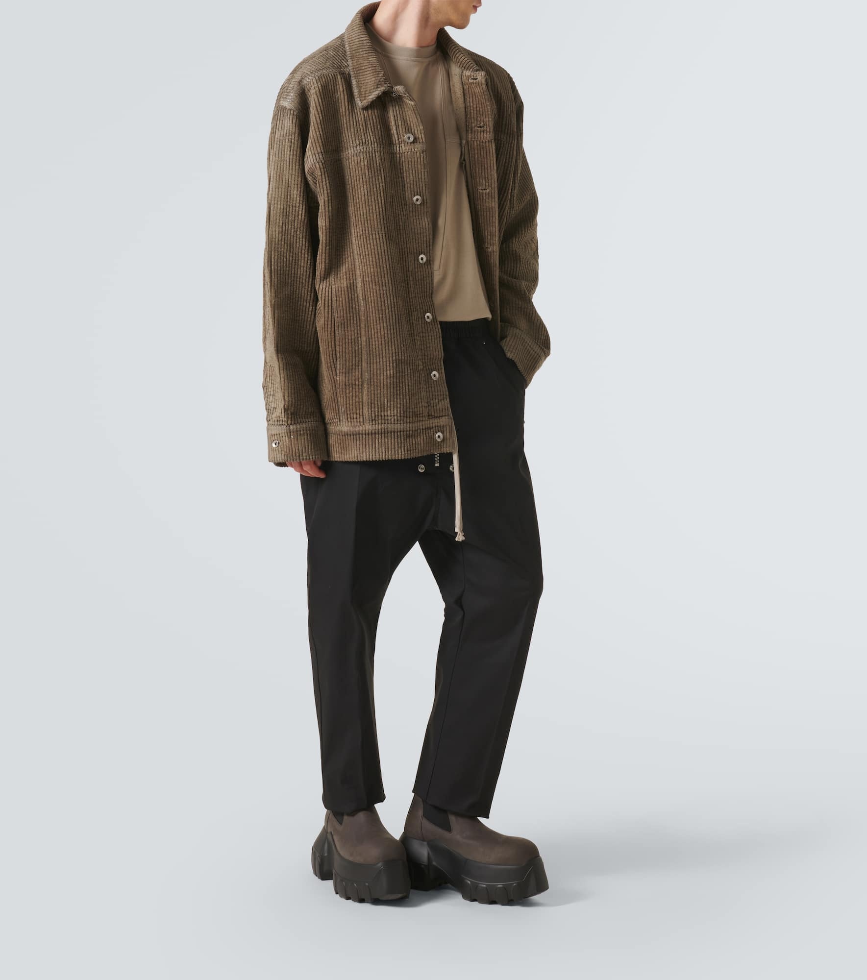 Jumbo corduroy oversized cotton jacket - 2