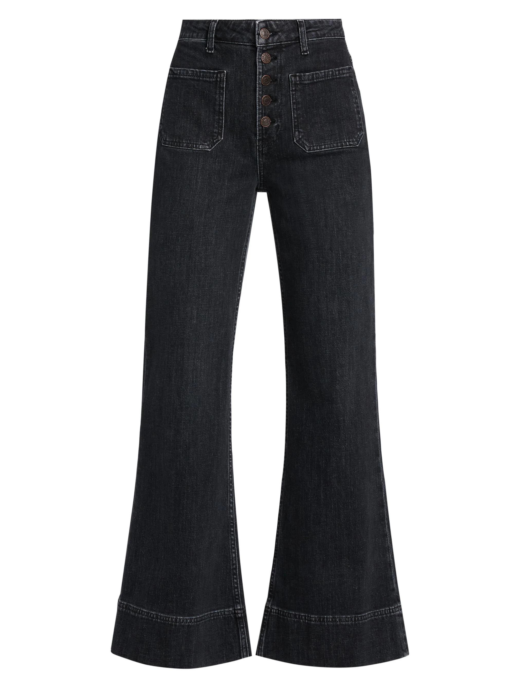 Women's Alamitos Boot-Cut Jeans - Black Pearl - 1