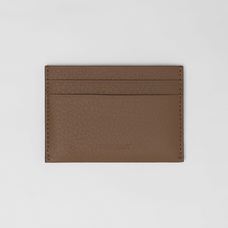 Grainy Leather Card Case 6
