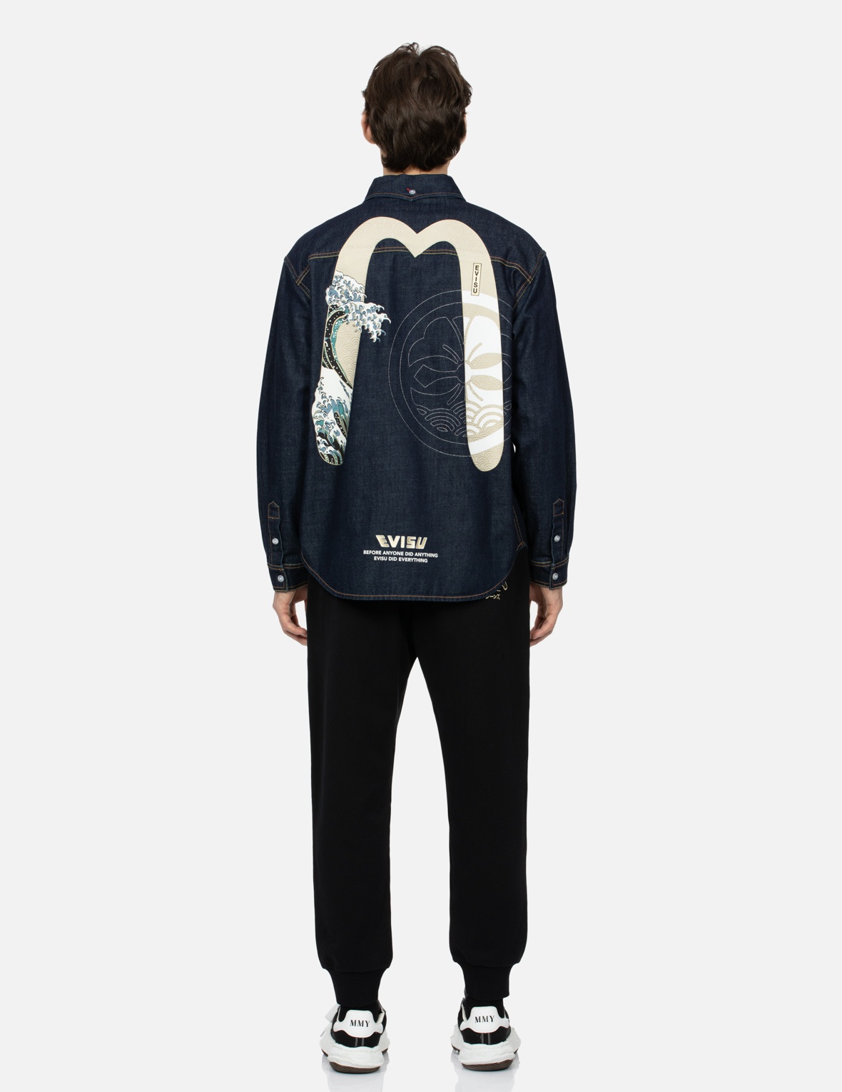 SEAGULL BROCADE APPLIQUÉ REGULAR FIT SWEATPANTS - 5